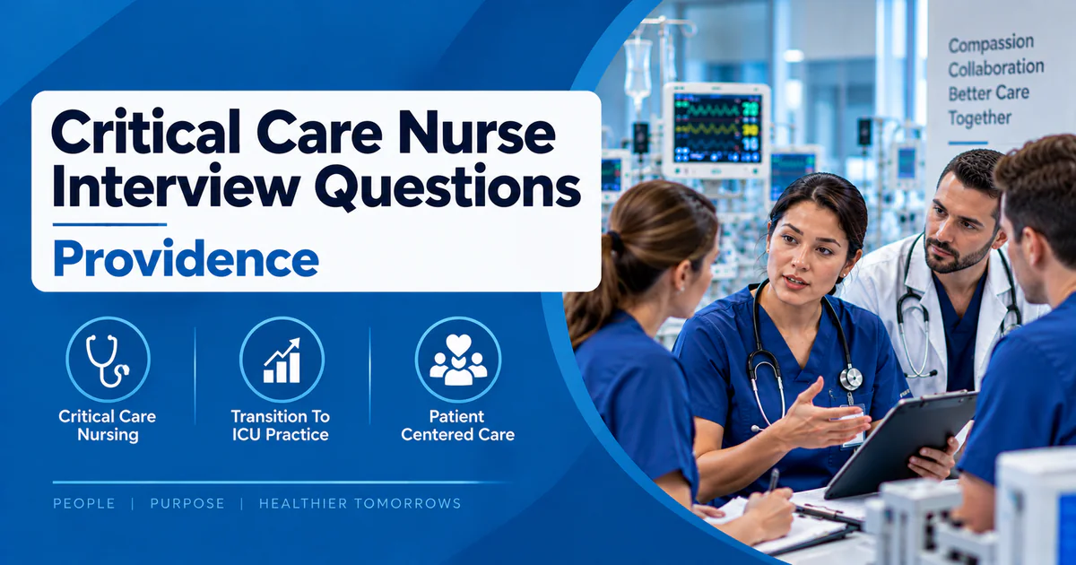 Providence Critical Care Nurse interview questions