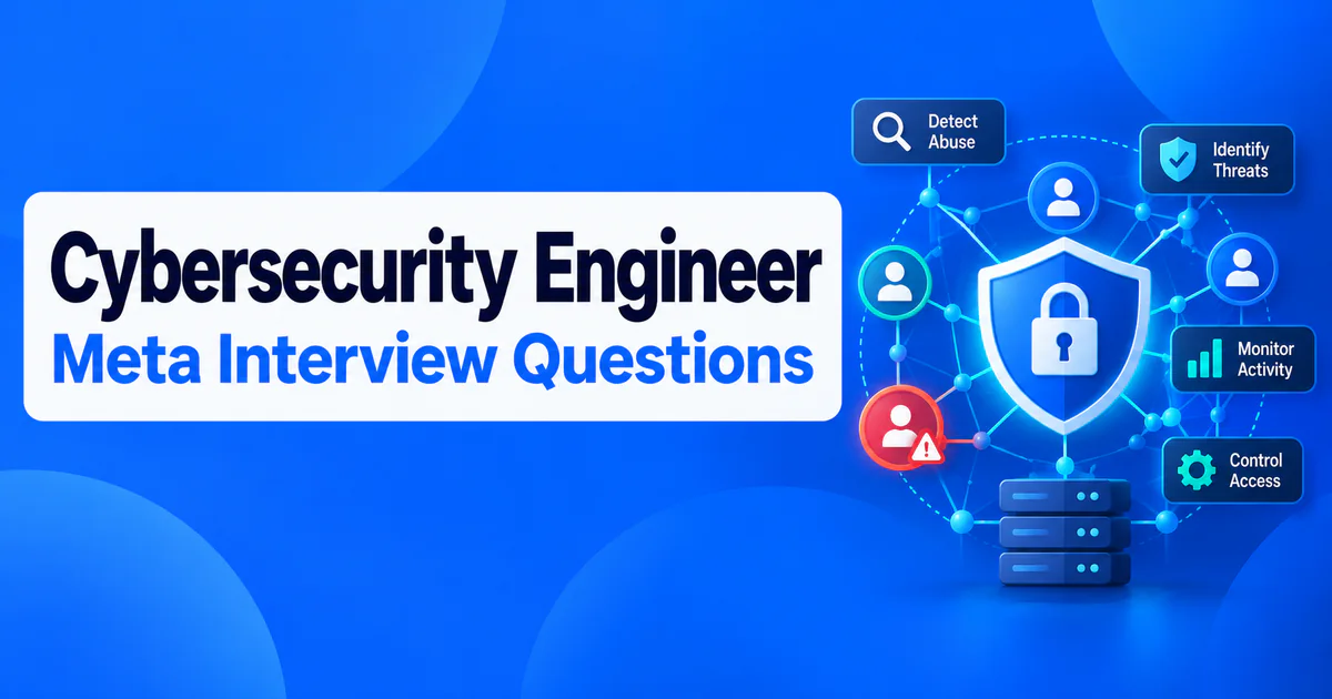 Meta Cybersecurity Engineer interview questions