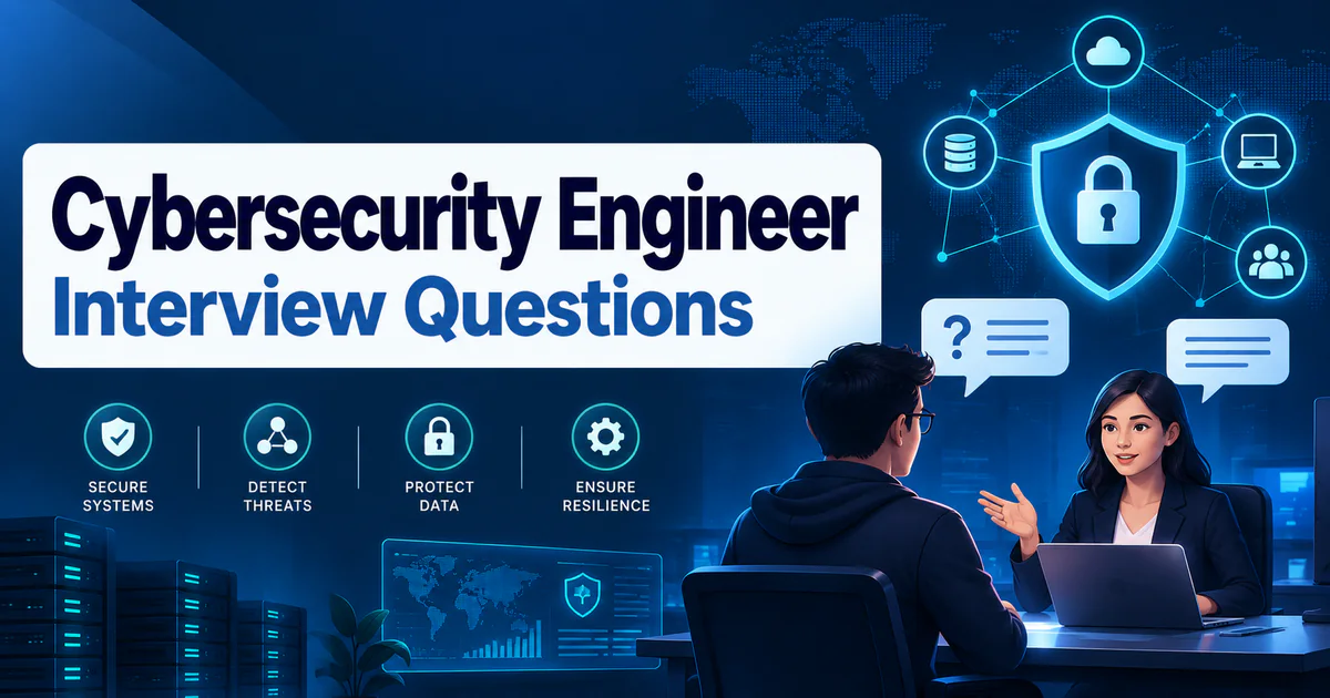 Cybersecurity Engineer interview questions guide