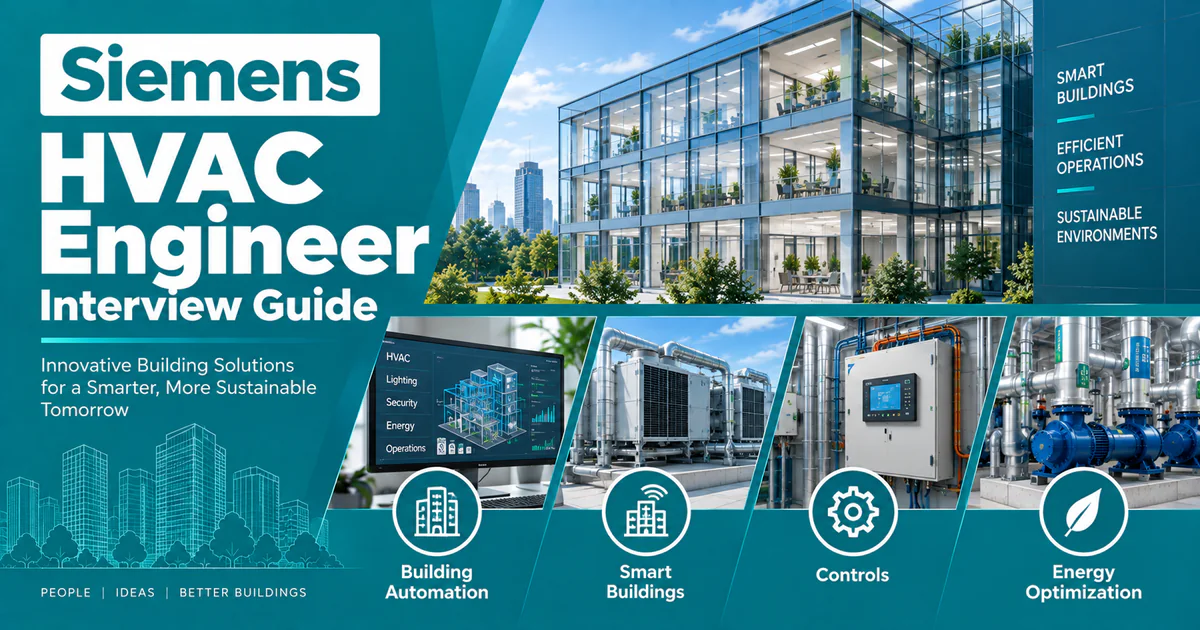 Siemens HVAC Engineer interview questions