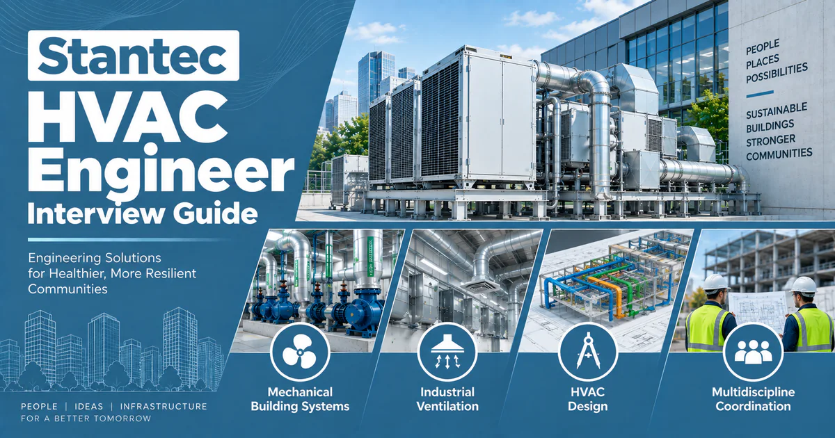 Stantec HVAC Engineer interview questions