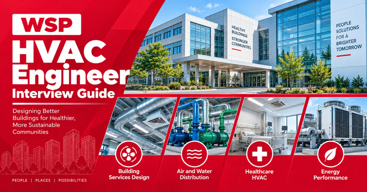 WSP HVAC Engineer interview questions