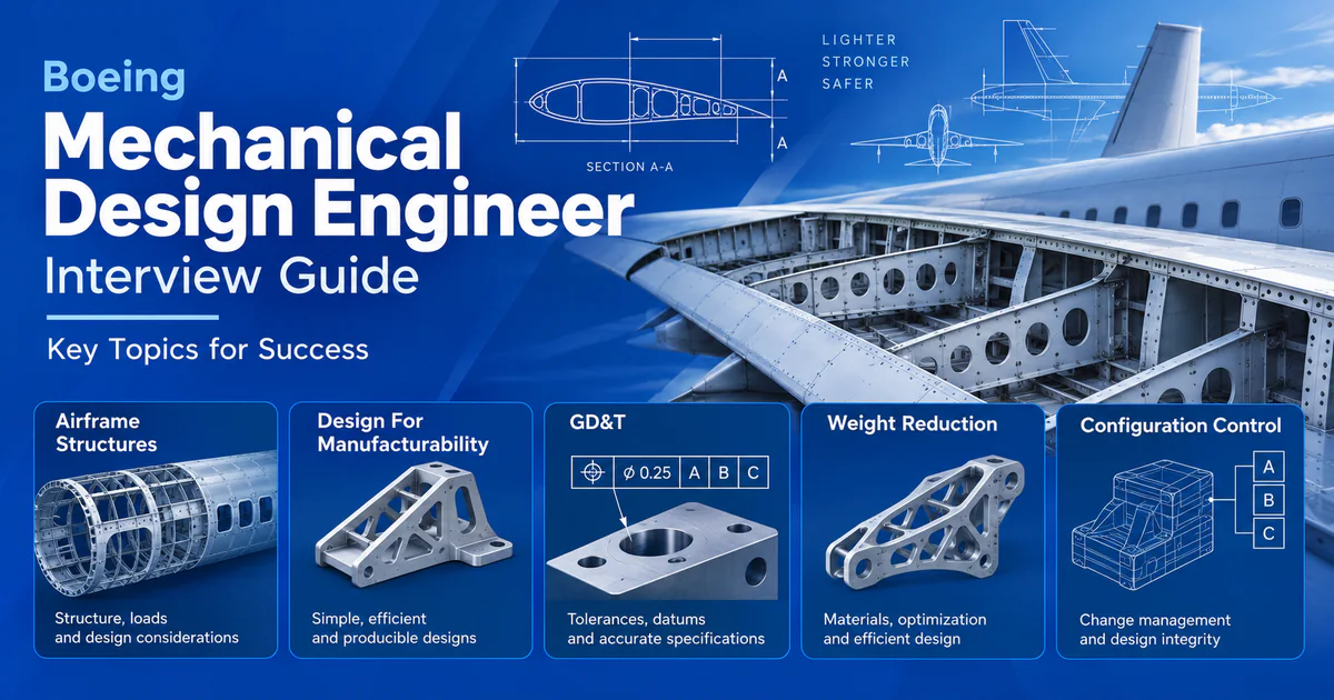 Boeing Mechanical Design Engineer interview questions