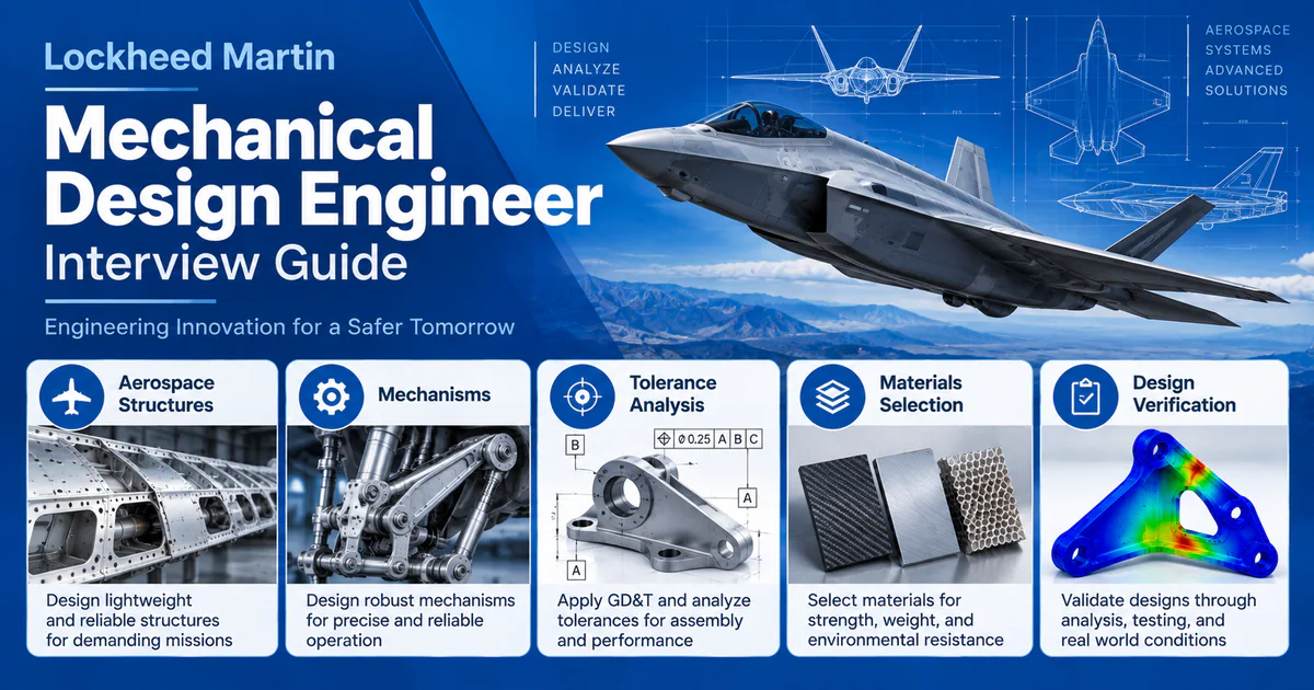 Lockheed Martin Mechanical Design Engineer interview questions