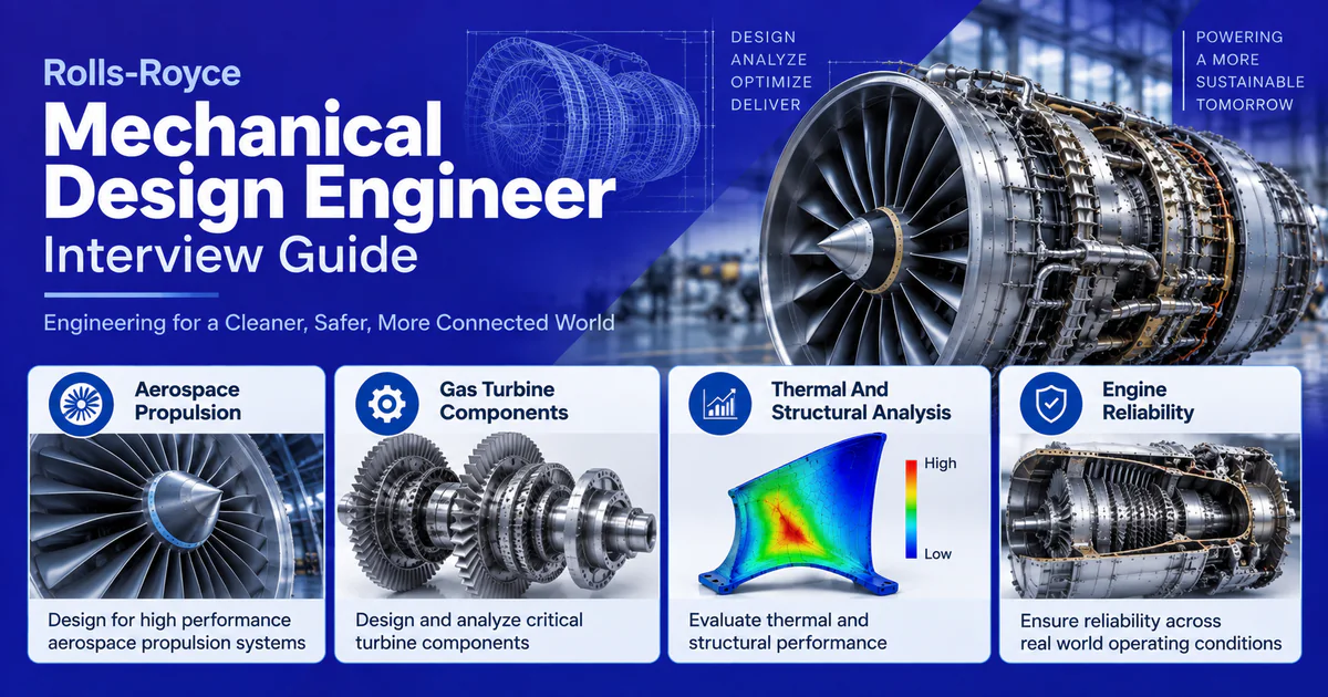 Rolls-Royce Mechanical Design Engineer interview questions