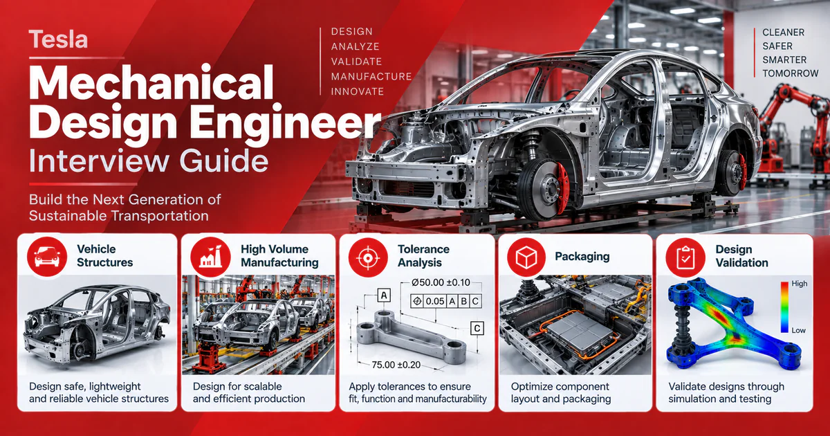 Tesla Mechanical Design Engineer interview questions