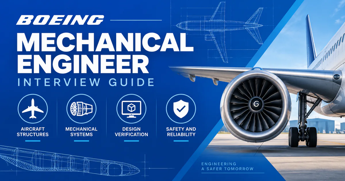 Boeing Mechanical Engineer interview questions