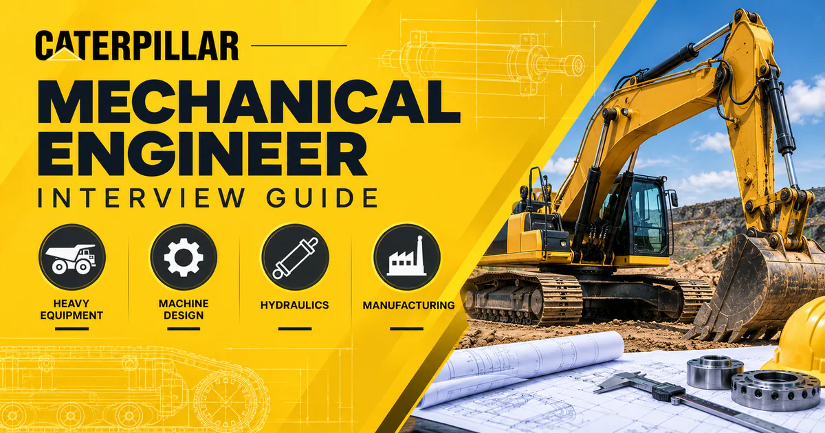 Caterpillar Mechanical Engineer interview questions