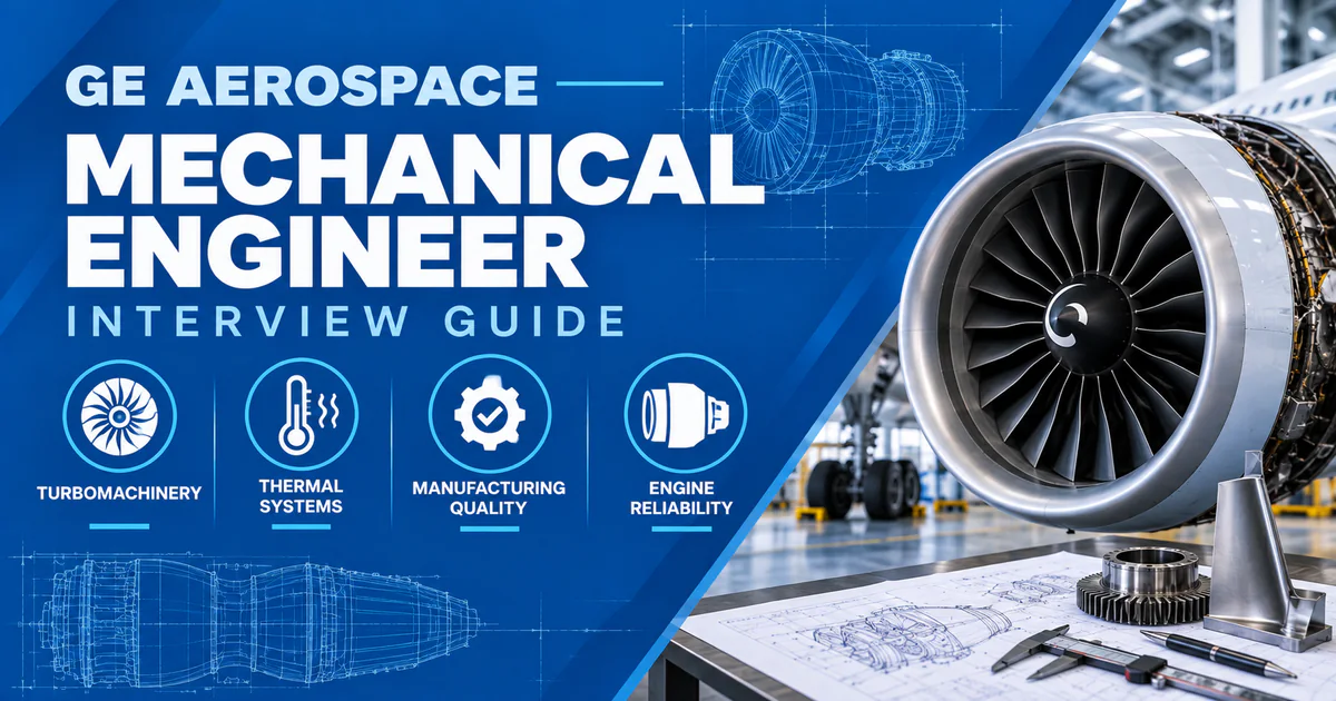 GE Aerospace Mechanical Engineer interview questions