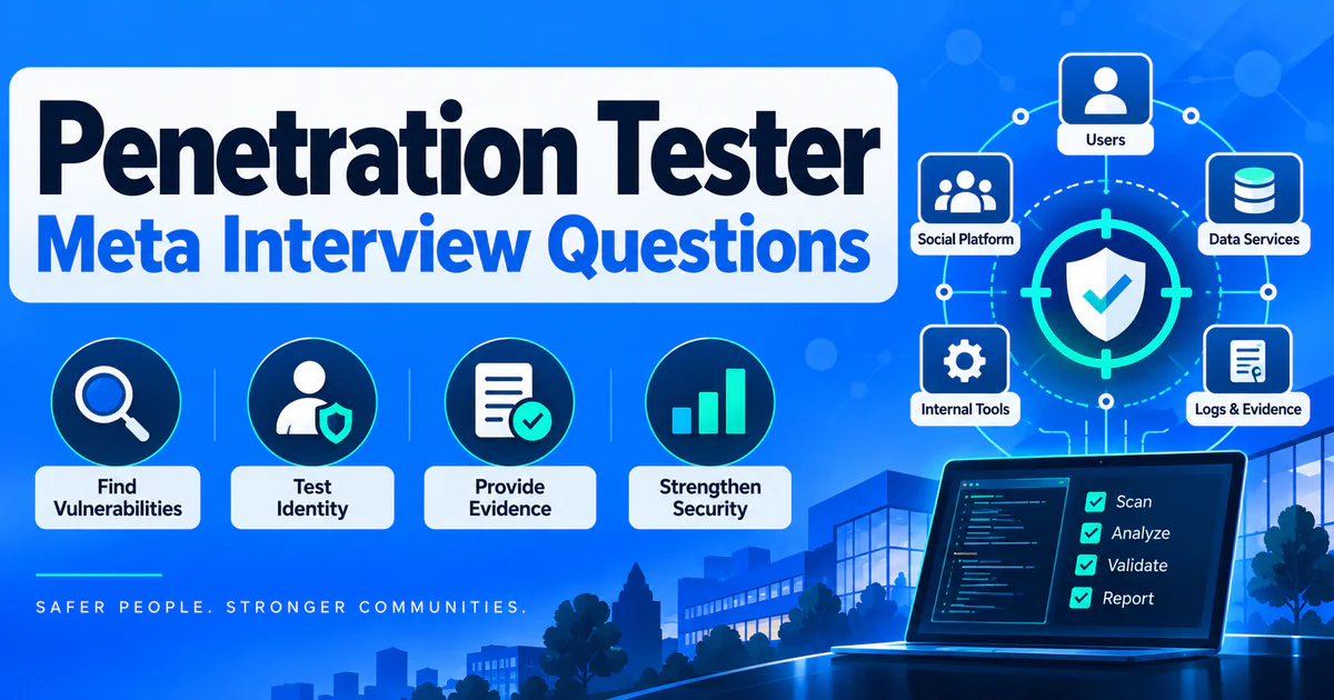 Meta Penetration Tester interview questions