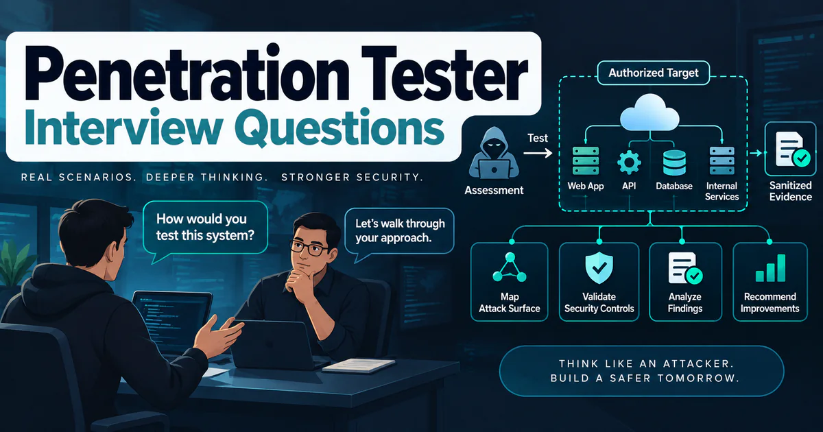 Penetration Tester interview questions guide
