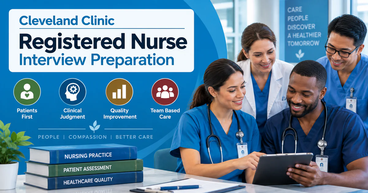 Cleveland Clinic Registered Nurse interview questions