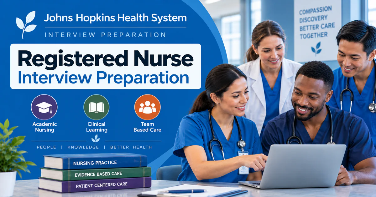 Johns Hopkins Health System Registered Nurse interview questions