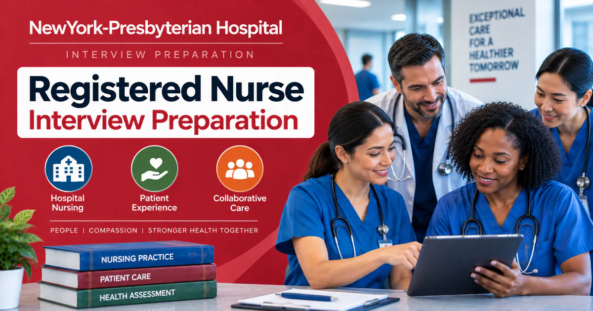 NewYork-Presbyterian Hospital Registered Nurse interview questions