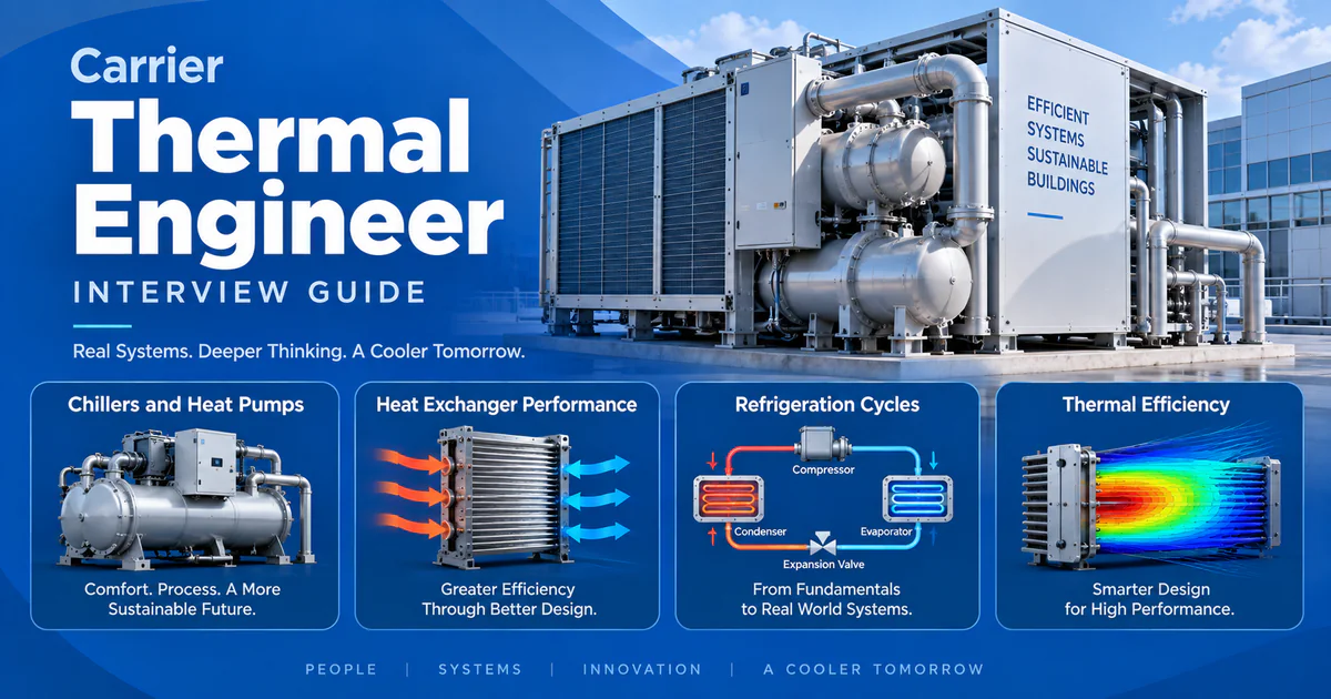 Carrier Thermal Engineer interview questions