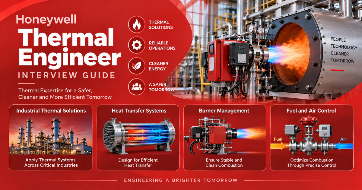 Honeywell Thermal Engineer interview questions