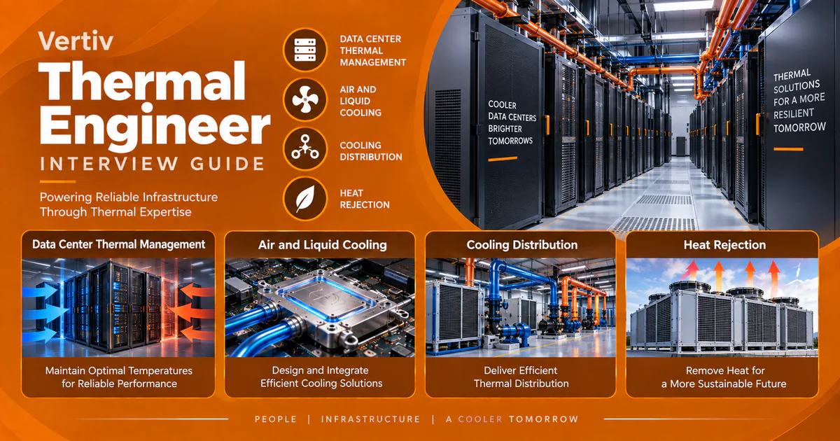 Vertiv Thermal Engineer interview questions