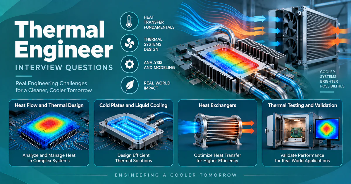Thermal Engineer interview questions guide