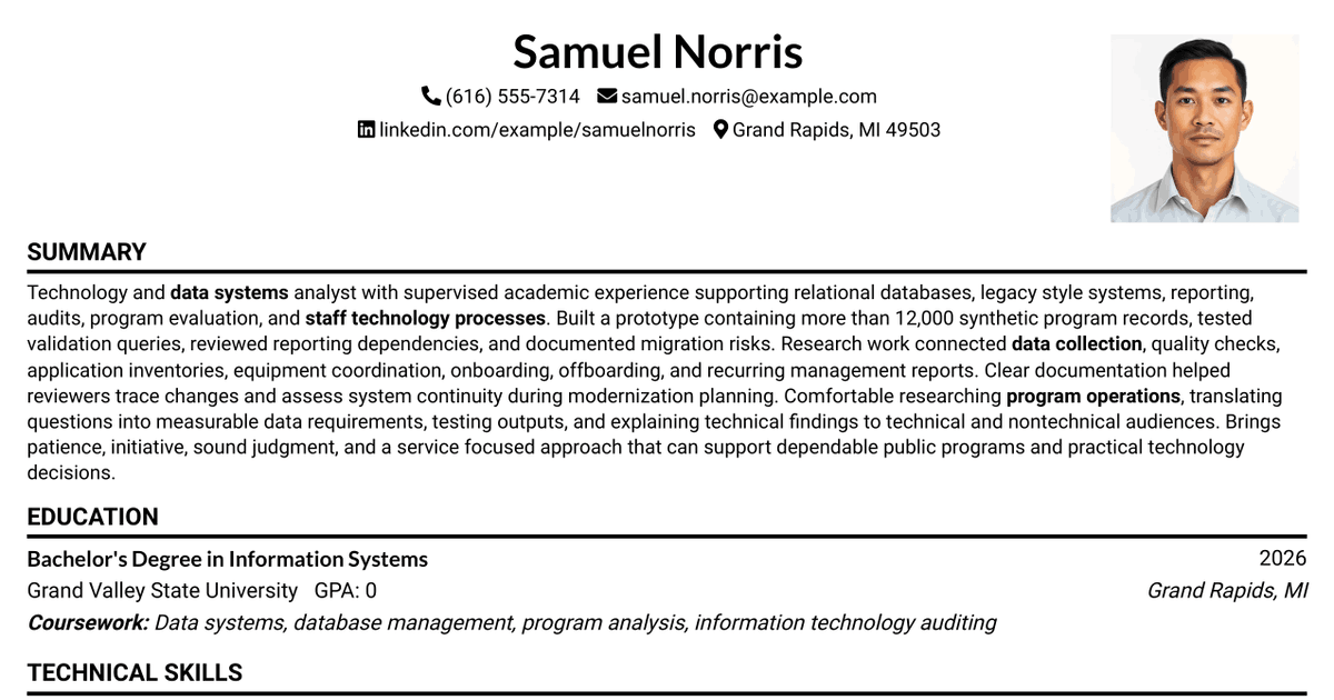 7 Departmental Analyst - Technology and Data Systems Resume Templates with Example