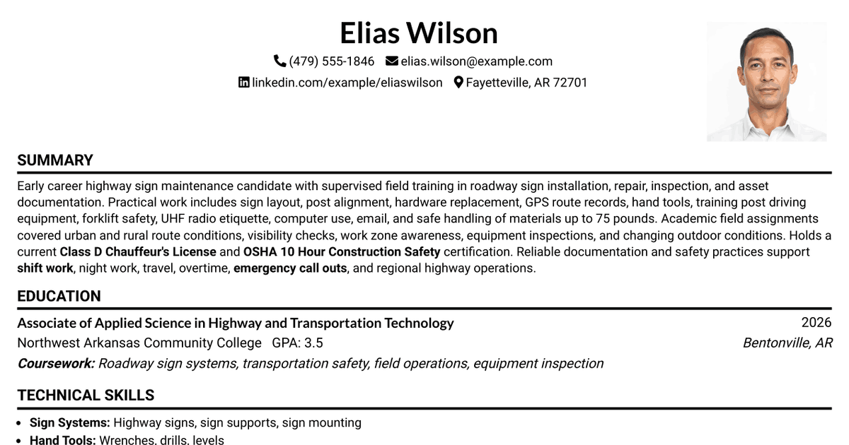 7 District Sign Specialist 1-2 Resume Templates with Example