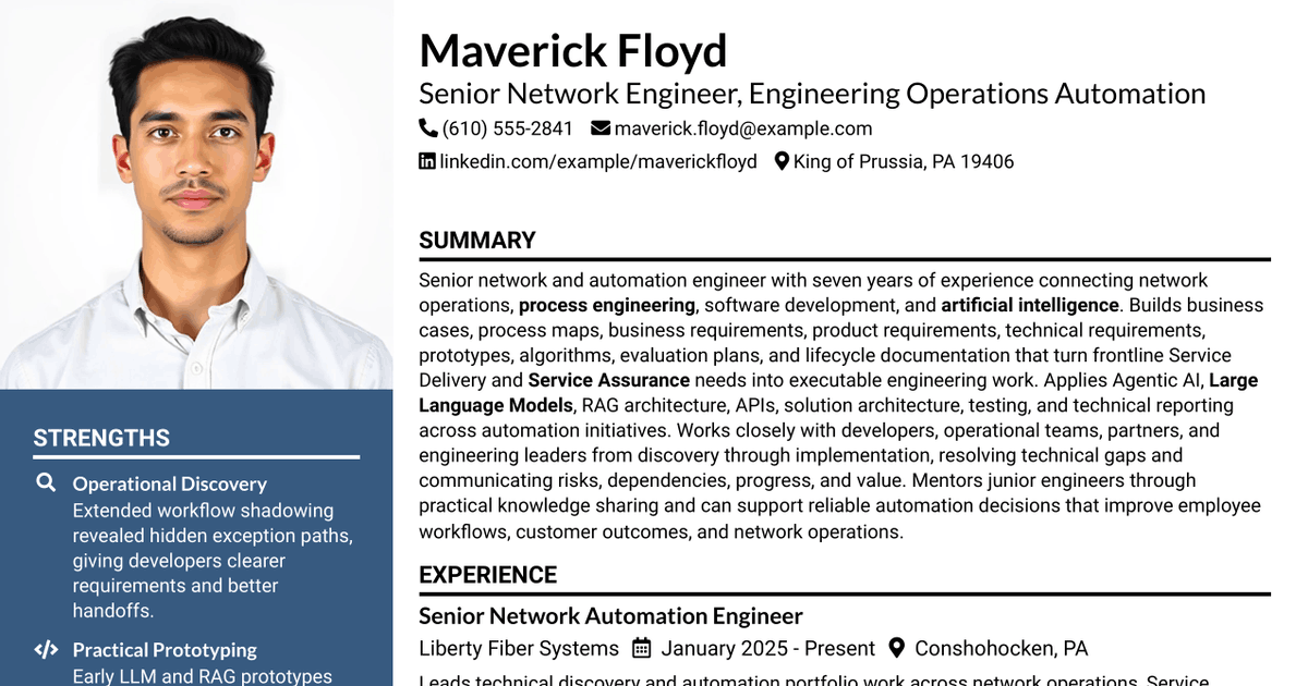 7 Engineer 3, Senior Network Engineer Resume Templates with Example