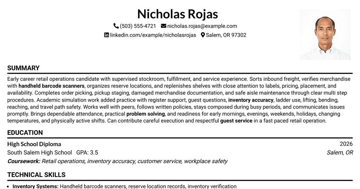 7 Inbound Expert Resume Templates with Example