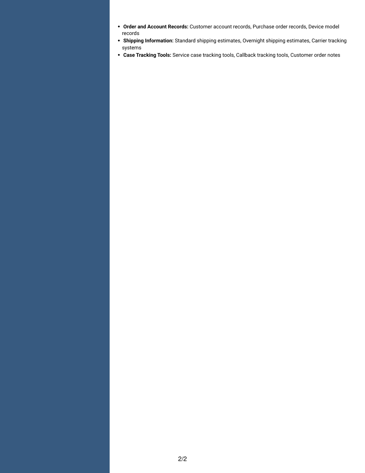 Resume example — page 2