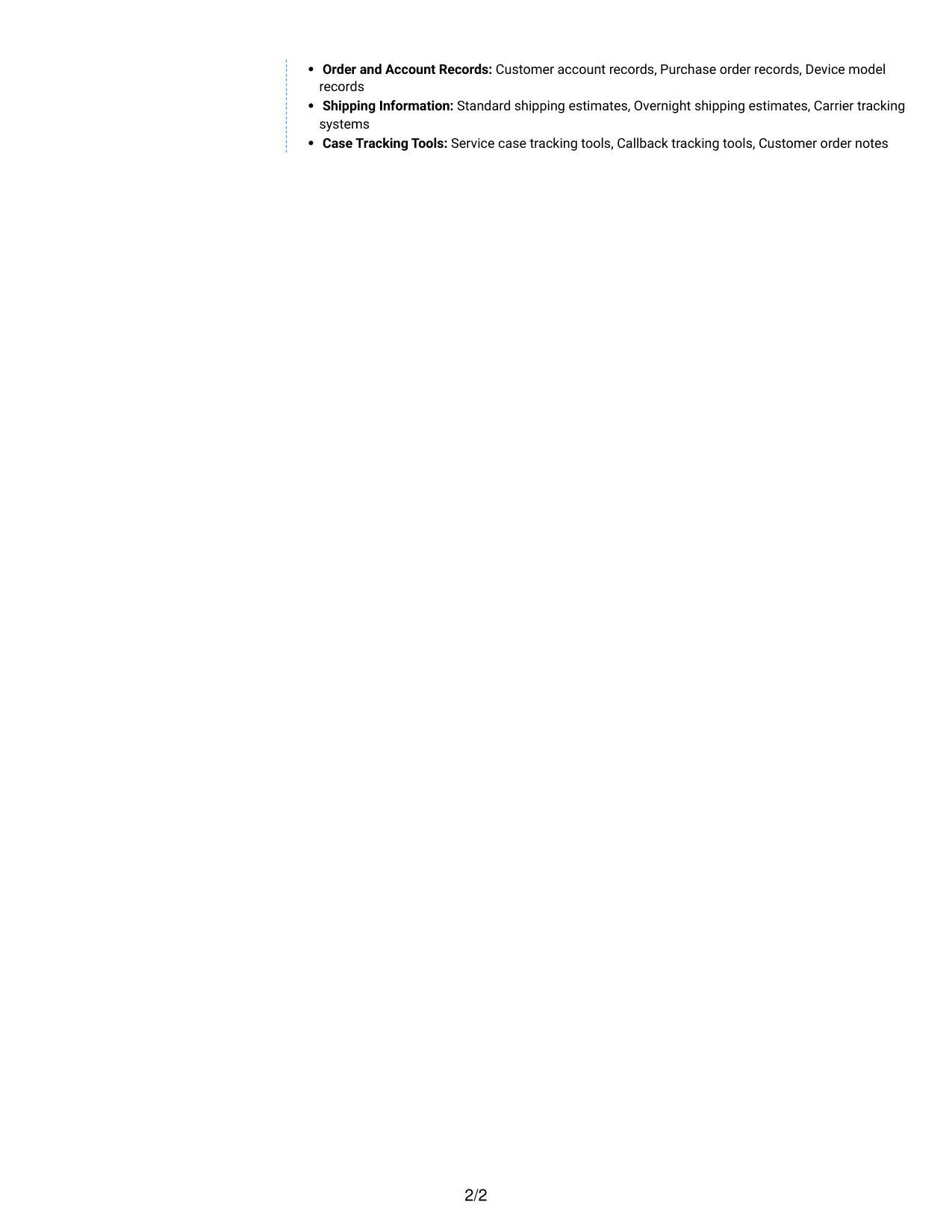 Resume example — page 2