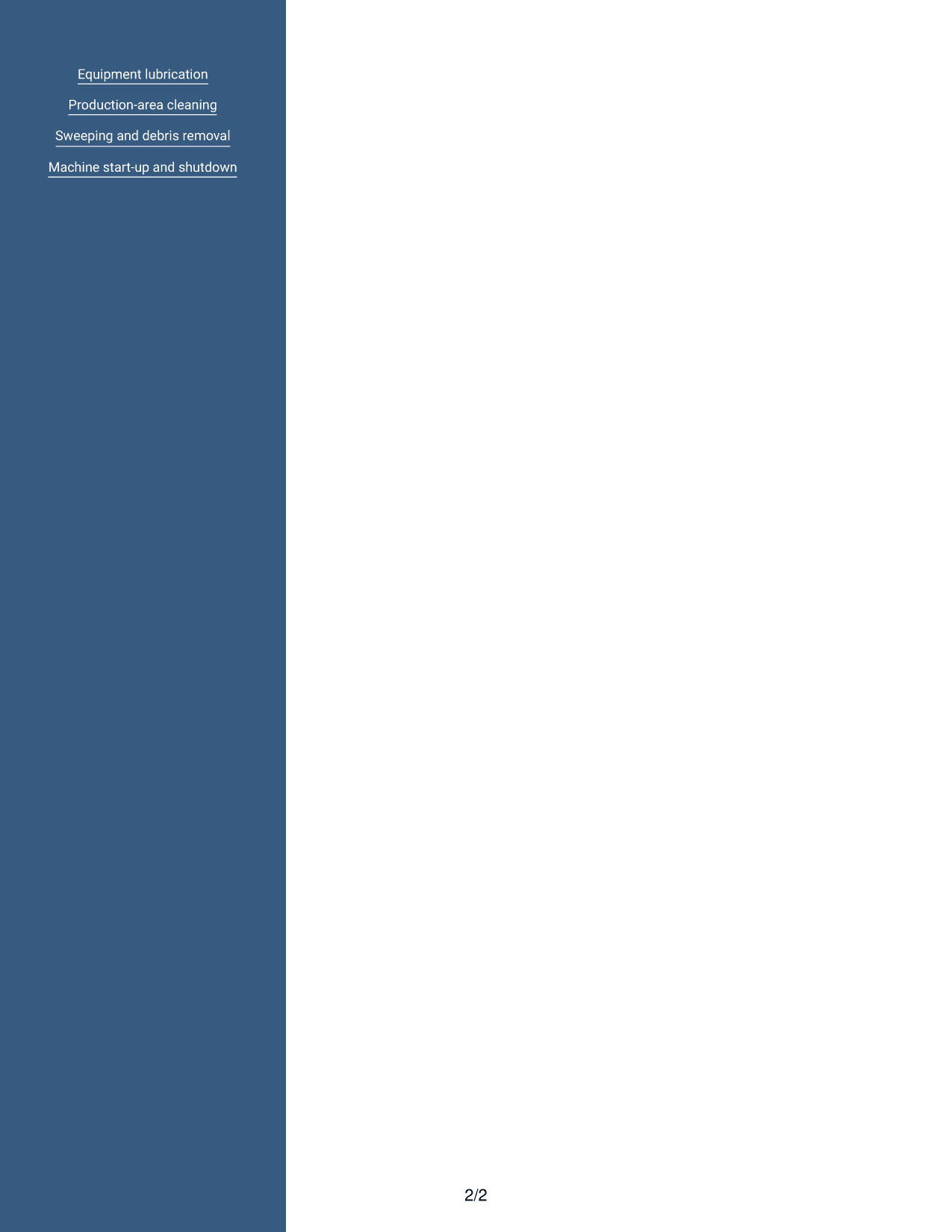 Resume example — page 2