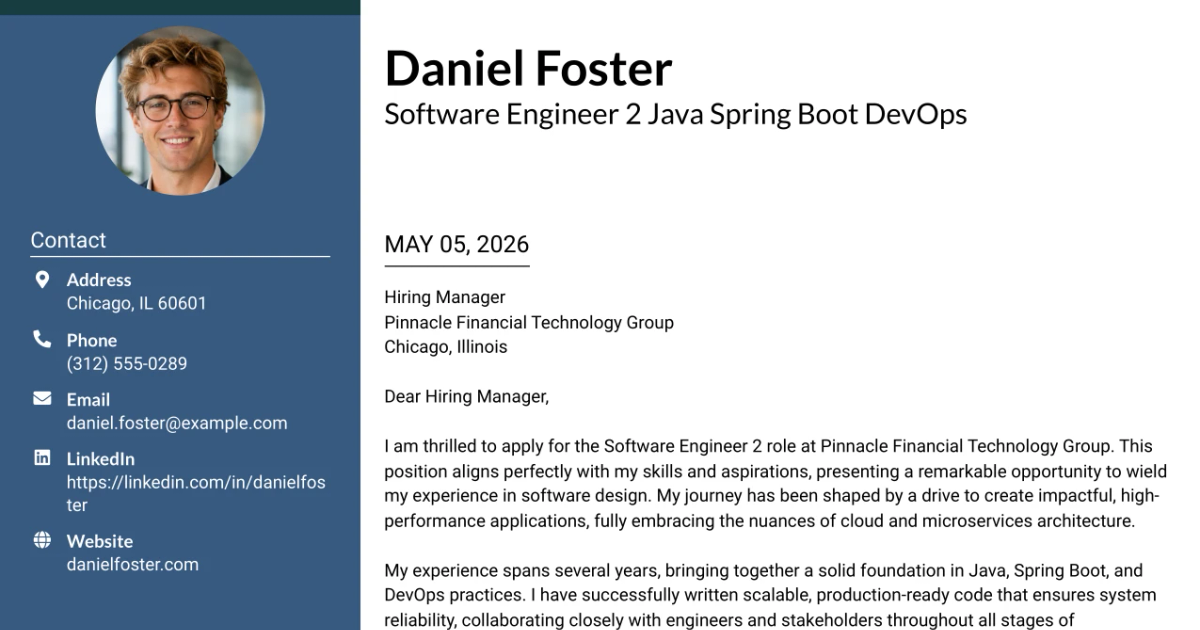 30+ Software Engineer 2 Cover Letter Templates with Example 2026