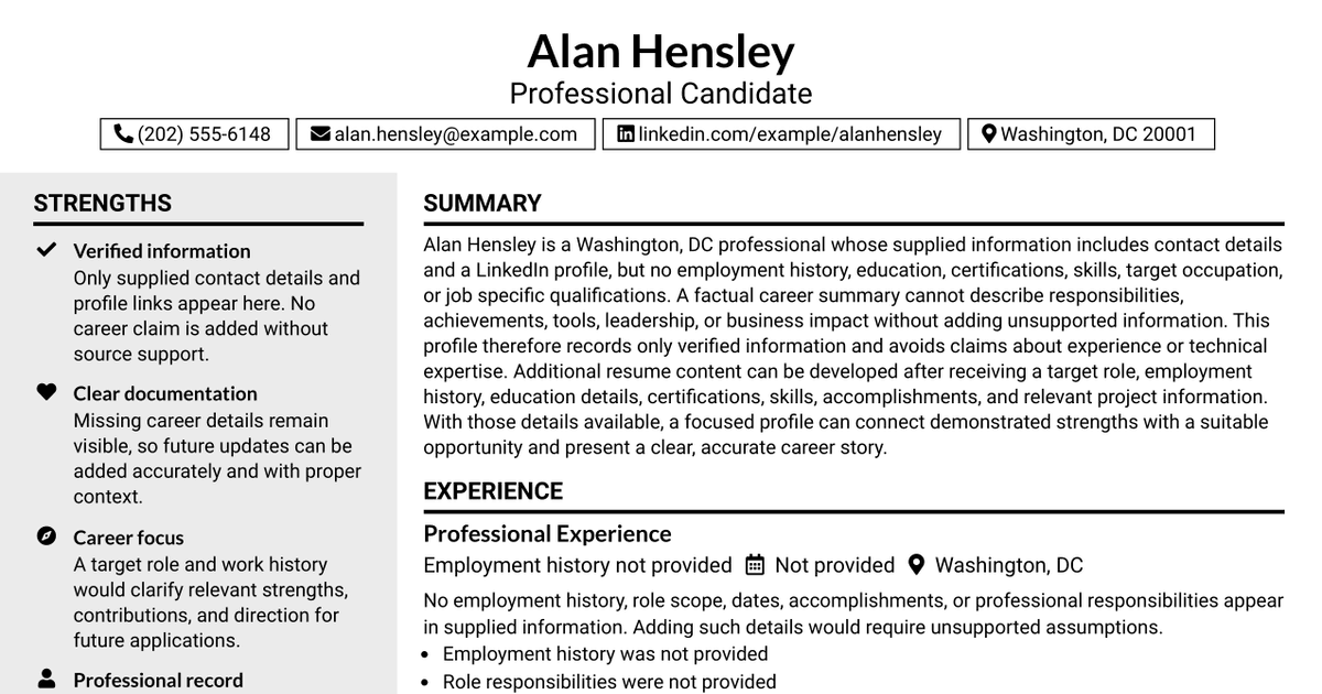 7 Source Validation Resume Templates with Example